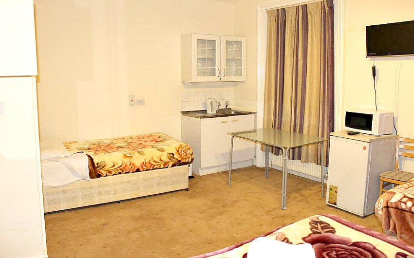 Family room at Collingham Place Studios